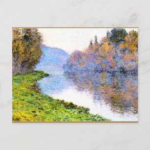 Monet - Banker i Seine i Jenfosse Vykort