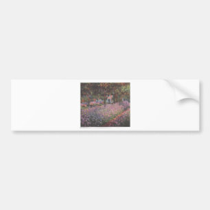 Monet blommor Konstnär Trädgård Giverny vinrankor Bildekal