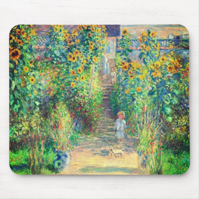 Monet-Blomsterträdgård Musmatta (Framsidan)