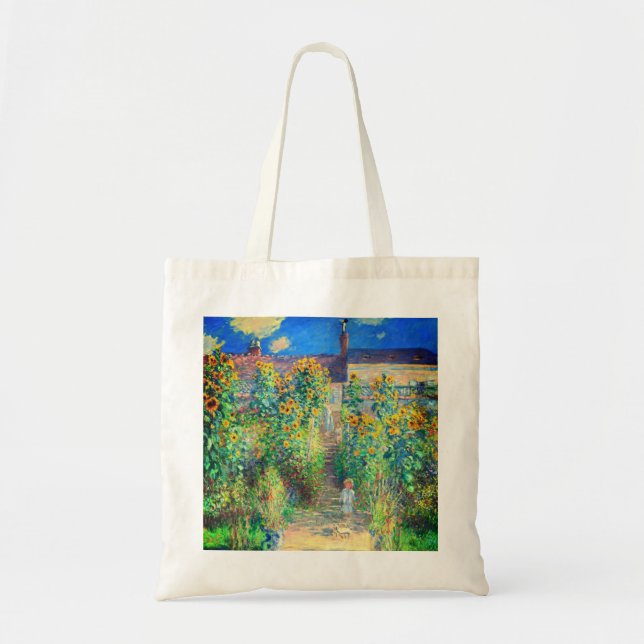 Monet-Blomsterträdgård Tygkasse (Framsidan)