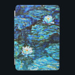 Monet - Blue Vatten Lilies iPad Mini Skydd<br><div class="desc">Claude Monets berömd,  Blue Vatten Lilies.</div>