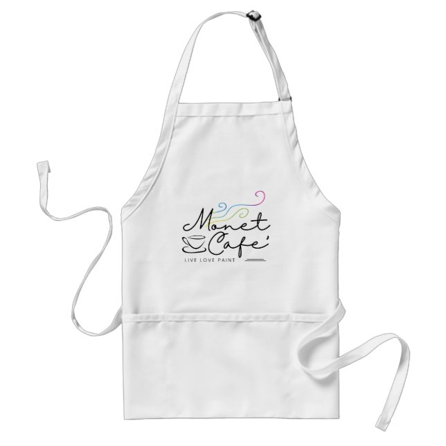 Monet Cafe' Artist Apron Förkläde (Framsidan)
