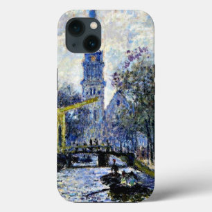 Monet-Canal i Amsterdam