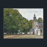 Monet - Chapel Notre Dame de Grace Vykort<br><div class="desc">Claude Monets realistiska målning,  The Chapel Notre Dame de Grace,  Honfleur.</div>