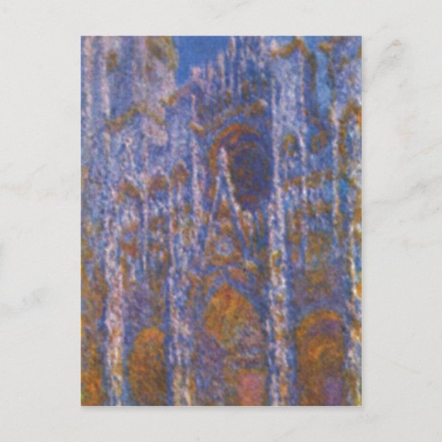 Monet, Claude Kathedrale von Rouen (Das Portal bei Vykort (Framsida)