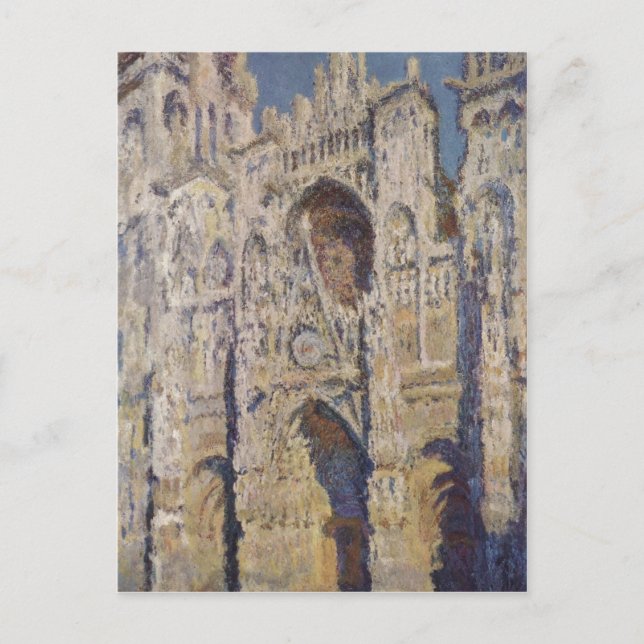 Monet, Claude Kathedrale von Rouen (Das Portal und Vykort (Framsida)