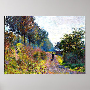 Monet - den skyddade Väg Poster