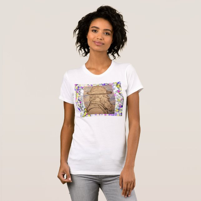 Monet-dropp T-shirt (Hel framsida)