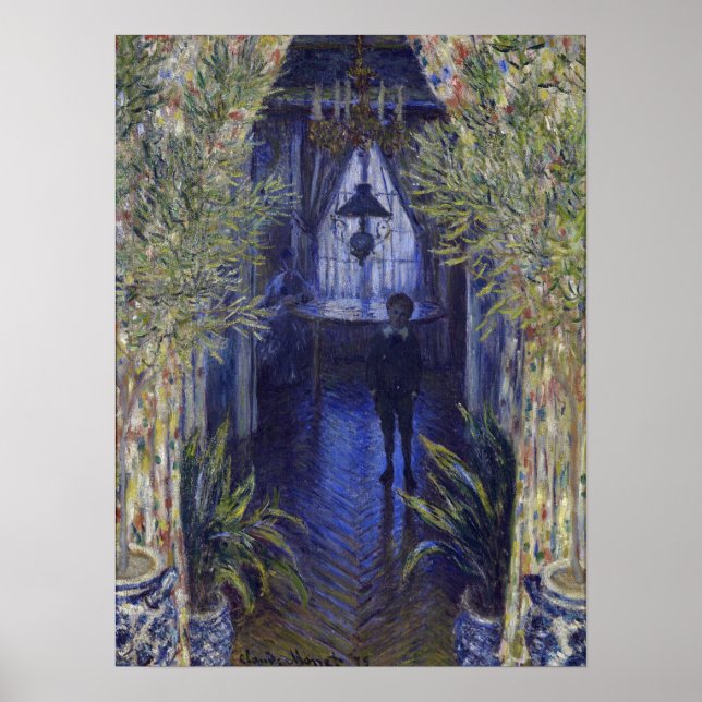 Monet - ett hörn av departementet poster (Framsidan)