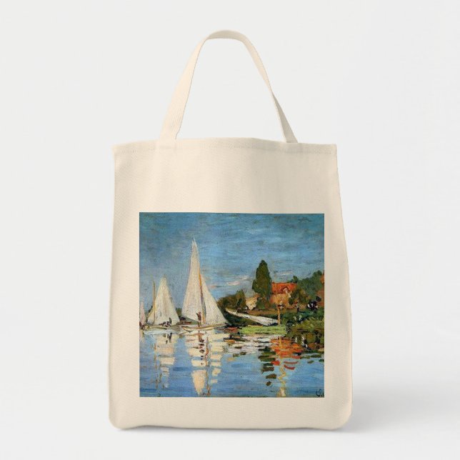 Monet Fine Art Regatta Bag Tygkasse (Framsidan)