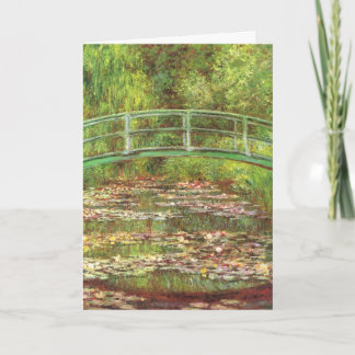 Monet födelsedagkort kort