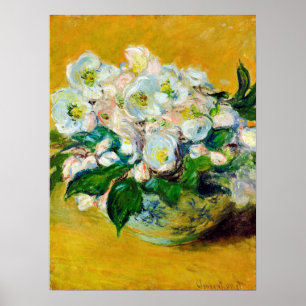 Monet Frankrike Impressionist Folk jular runt Poster