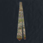 Monet Fransk Japansk Bridge Art Tie Slips<br><div class="desc">Monet-mästermålning - Den här imponerande målningen av japanska bron i Giverney Frankrike är av berömd konstnären Claude Monet,  som målades 1899. Det visar en japansk fotbollsbro över en vatten-liljepond.</div>