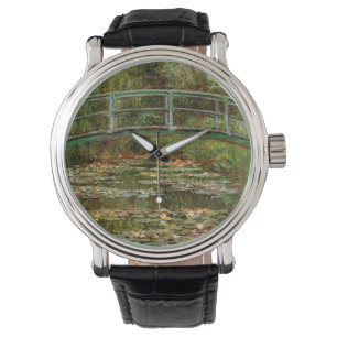Monet Fransk Japansk Bridge Giverney Armbandsur