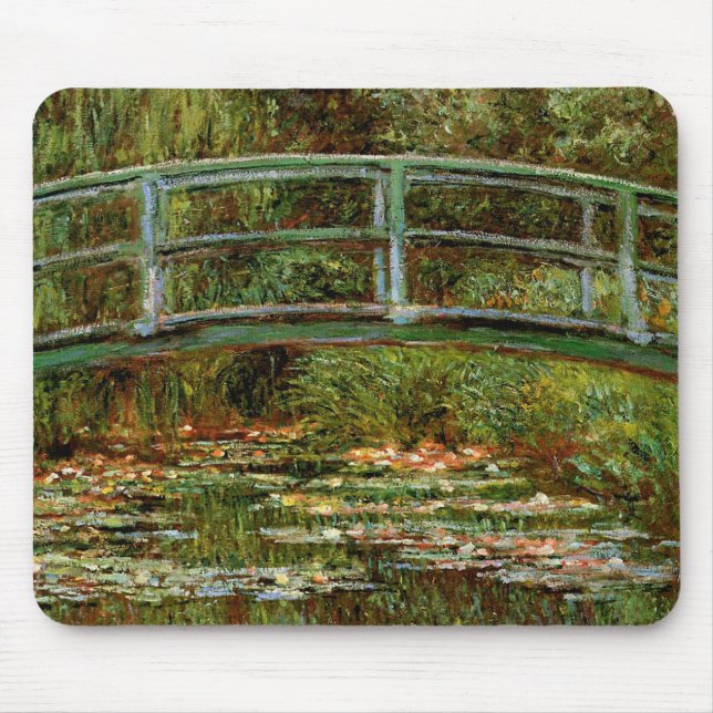 Monet Fransk Japansk Bro Giverney Musmatta (Framsidan)