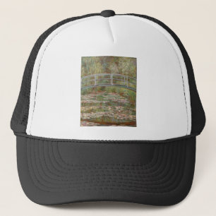 Monet Fransk Japansk Bro Giverney Truckerkeps