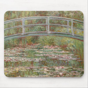 Monet fransk japansk bro konst musmatta