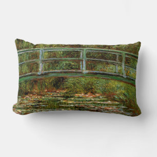 Monet Fransk Japanska Bron Giverney Lumbarkudde