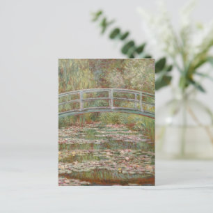 Monet Fransk Japanska Bron Giverney Vykort