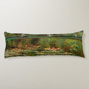 Monet Franska Japanska Bron Giverney Kroppskudde