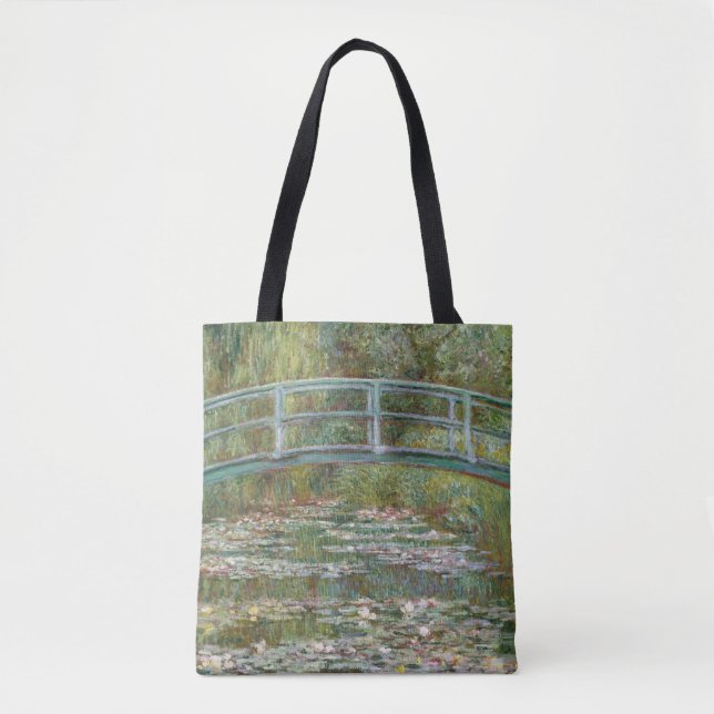Monet, garden, classic painting tygkasse (Framsida)