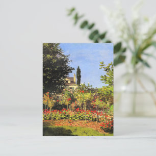 Monet - Garden in Bloom Vykort