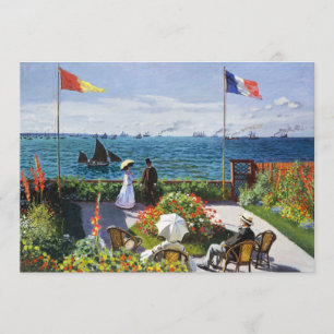 Monet Garden på Sainte Adresse-inbjudan Inbjudningar