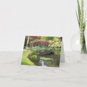 Monet Garden Pond Lily Pad Gibbs Garden Photograph Tack Kort
