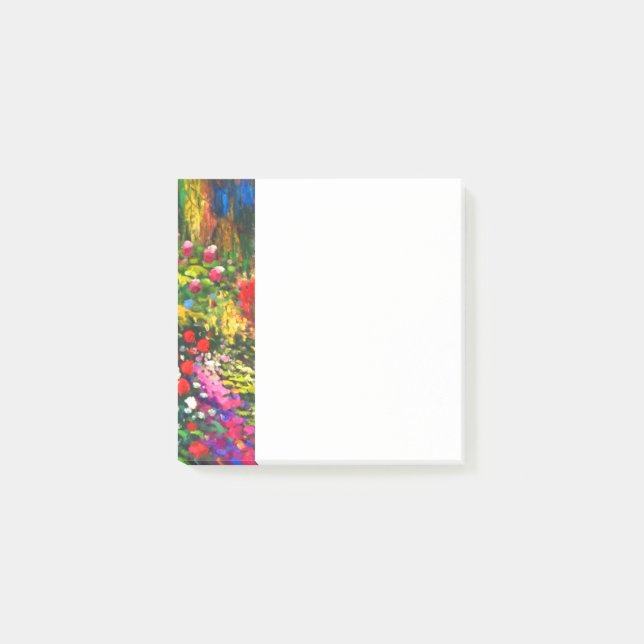 Monet Garden vid Giverny Post-it Block (Framsida)