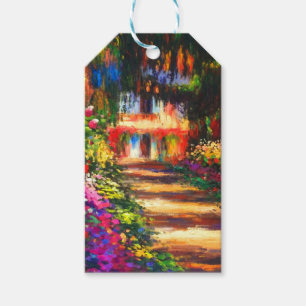 Monet Garden vid Giverny Presentetikett