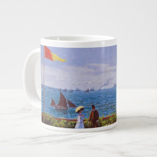 Monet Garden vid Sainte Addresse Jumbo Mugg