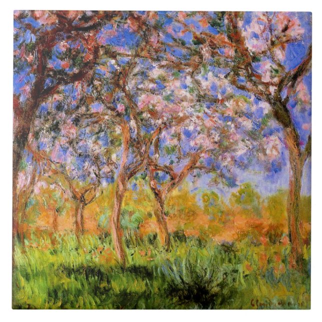 Monet - Giverny i vår Kakelplatta (Framsidan)