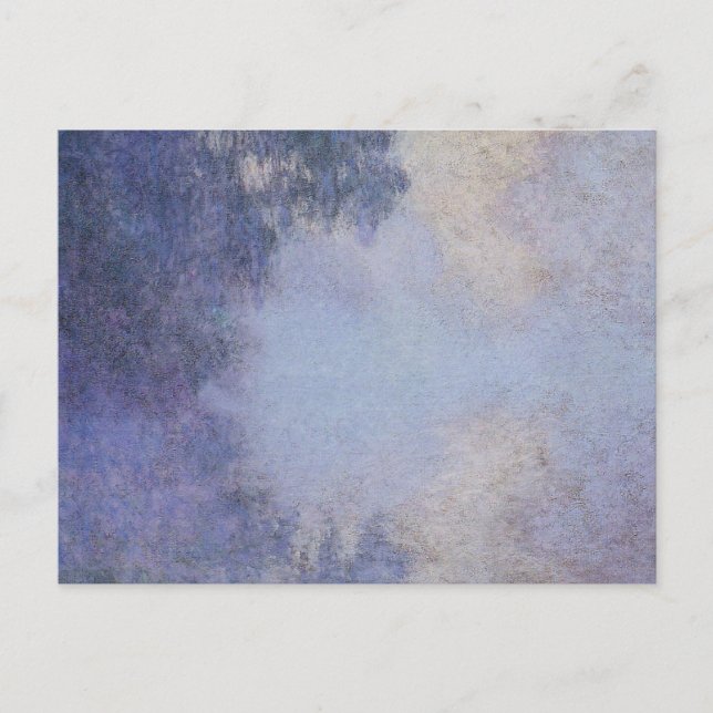 Monet - Gren i Seine nära Giverny Vykort (Framsida)