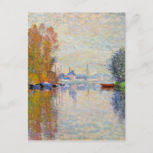Monet - Höst på Seine vid Argenteuil Vykort