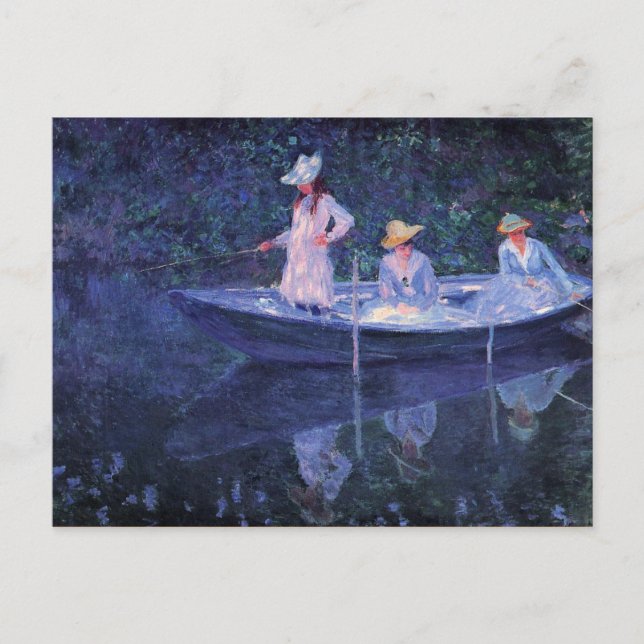 Monet - i Norvegienne Vykort (Framsida)