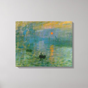 Monet Impression Sunrise Kanvastryck