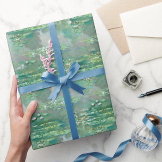 Monet Impressionistiskt Fint Konstinpackningspappe Presentpapper