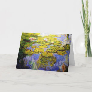 Monet Inspired Lily Dynors Kort