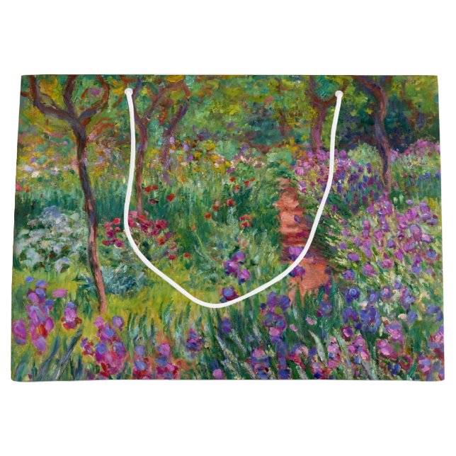 Monet "Iris Garden at Giverny" (Framsidan)