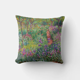 Monet "Iris Garden at Giverny" Kudde