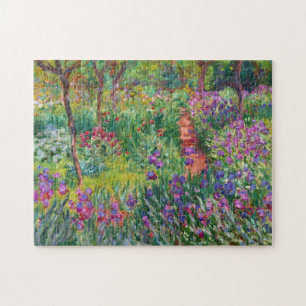 Monet Iris Garden at Giverny Puzzle Pussel