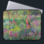 Monet Iris Garden vid Giverny Laptop sleeve<br><div class="desc">Monet Iris Garden vid Giverny laptop sleeve. Oljemålning på arbetsyta 1899. Iris Garden vid Giverny representerar en av Monets mest färgstarka och älskade blommålningar. Den pulserande användan av lila, , gröntar och blåsor gör detta till ett av de mest dynamiska intsionistiska delara från denna rik under Monets karriär. En underbar...</div>