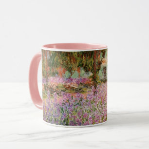 Monet - Irisar i Monets trädgård Mugg