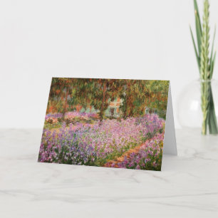 Monet - Irismen i Monets trädgård Kort