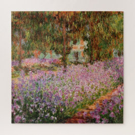 Monet - Irismen i Monets trädgård Pussel