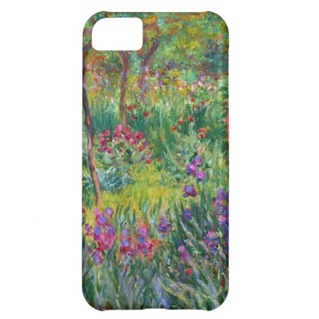 Monet Iristrädgård på den Giverny iphone case Case-Mate iPhone Skal (Baksidan)