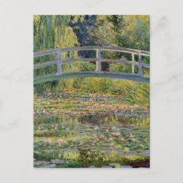 Monet Japansk Bridge Vatten Lily Pond Ligcape Vykort