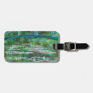 Monet japansk fotbollskonst bagagebricka