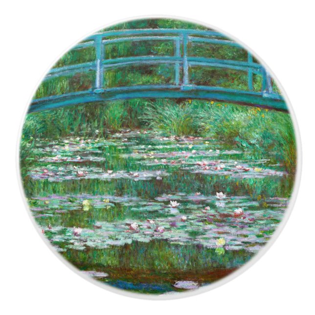 Monet japansk fotbollskonst knopp (Framsidan)