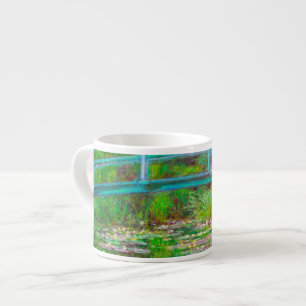 Monet Japanska Bridge och Vatten Lilies Espressomugg